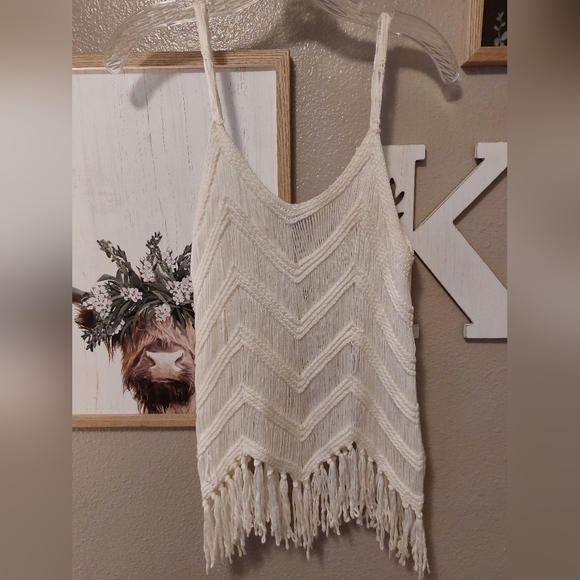 Jodifl Boho Knit Tank Top - Picture 1 of 2